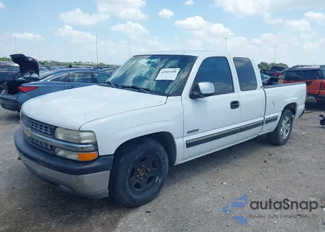 2001 Chevrolet Silverado 1500 Lt из США, поврежденный, VIN 2GCEC19T411116887